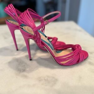 100% Authentic Gucci Allie Knotted High Heel Sandals
